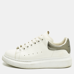 Alexander McQueen: Белые кроссовки  Oversized