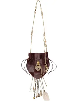 Chloé: Красная сумка через плечо 