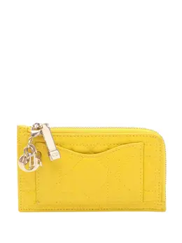 Christian Dior Pre-Owned: Жёлтый кошелёк 
