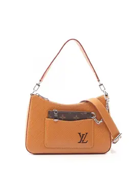 Louis Vuitton Pre-Owned: Оранжевая сумка 