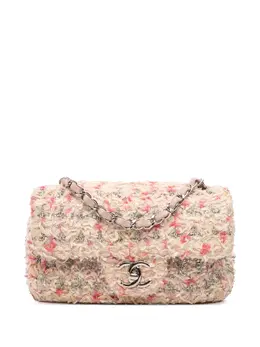 CHANEL Pre-Owned: Розовая сумка через плечо 