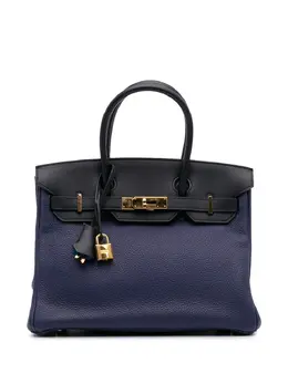Hermès Pre-Owned: Голубая сумка 