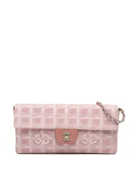 CHANEL Pre-Owned: Розовая сумка 