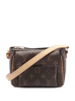 Louis Vuitton Pre-Owned: Коричневая сумка через плечо 