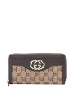 Gucci Pre-Owned: Бежевый кошелёк 