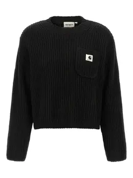 Carhartt WIP: Чёрный свитер 