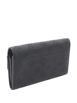 Louis Vuitton Pre-Owned: Чёрный кошелёк 