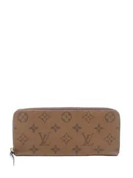 Louis Vuitton Pre-Owned: Коричневый кошелёк 