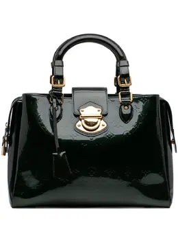 Louis Vuitton Pre-Owned: Зелёная сумка 
