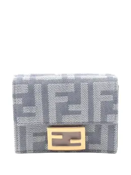 Fendi Pre-Owned: Серый кошелёк 