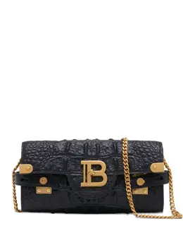 Balmain: Чёрный клатч  B-Buzz