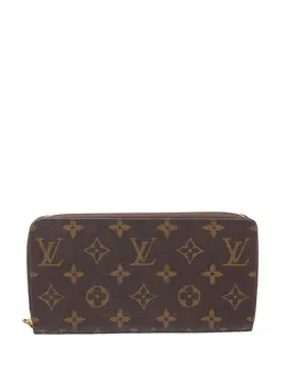 Louis Vuitton Pre-Owned: Коричневый кошелёк 