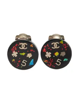 CHANEL Pre-Owned: Серьги 