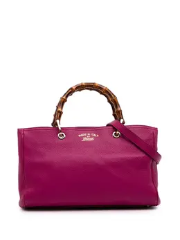 Gucci Pre-Owned: Розовая сумка-шоппер 