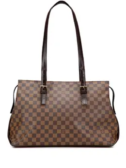 Louis Vuitton Pre-Owned: Коричневая сумка 