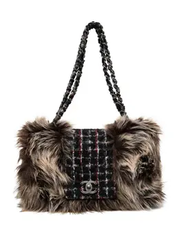 CHANEL Pre-Owned: Чёрная сумка 