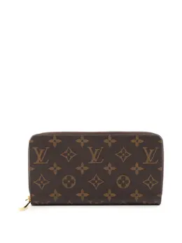 Louis Vuitton Pre-Owned: Коричневый кошелёк 