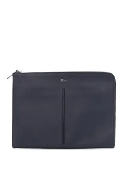 Christian Dior Pre-Owned: Голубой клатч 