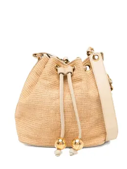 CHANEL Pre-Owned: Бежевая сумка 