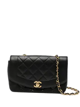 CHANEL Pre-Owned: Чёрная сумка 