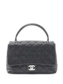 CHANEL Pre-Owned: Чёрная сумка 