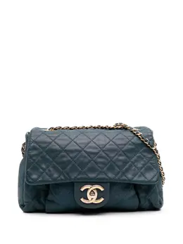 CHANEL Pre-Owned: Голубая сумка 