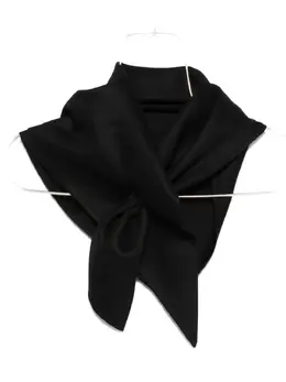Carven: Чёрный шарф 
