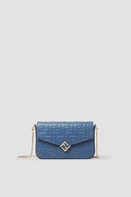Fendi: Светлая сумка  FF