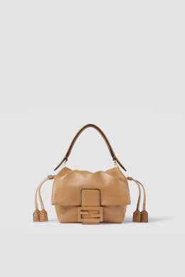 Fendi: Коричневая сумка  Baguette