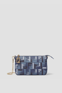 Fendi: Светлый клатч  Baguette
