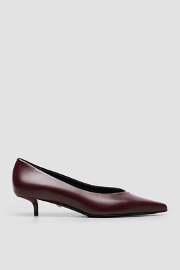 Max Mara: Бордовые туфли 
