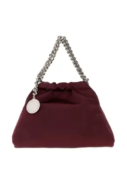 Stella McCartney: Бордовая сумка  Falabella