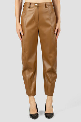 Max Mara: Брюки из экокожи 