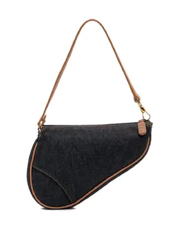 Christian Dior Pre-Owned: Голубая сумка 
