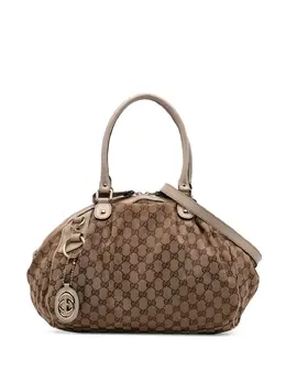 Gucci Pre-Owned: Коричневая сумка 