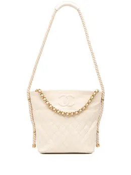CHANEL Pre-Owned: Белая сумка 