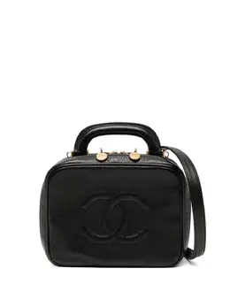 CHANEL Pre-Owned: Чёрная сумка 