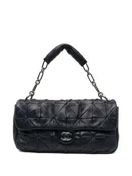 CHANEL Pre-Owned: Синяя сумка 