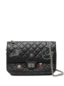 CHANEL Pre-Owned: Чёрная сумка 