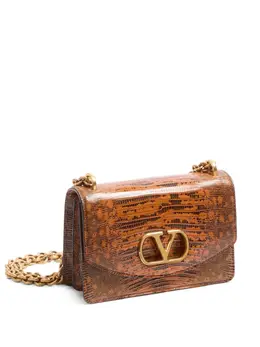 Valentino Garavani: Коричневая сумка 