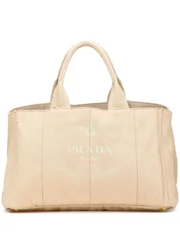 Prada Pre-Owned: Коричневая сумка 