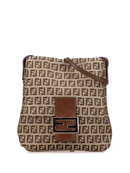 Fendi Pre-Owned: Коричневая сумка через плечо 