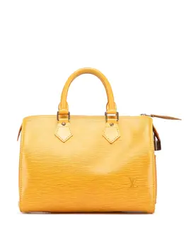 Louis Vuitton Pre-Owned: Жёлтая сумка 