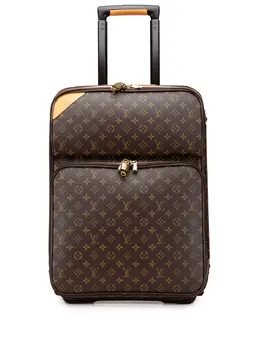 Louis Vuitton Pre-Owned: Коричневая дорожная сумка 