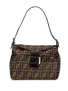 Fendi Pre-Owned: Коричневая сумка 