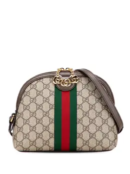 Gucci Pre-Owned: Коричневая сумка через плечо 