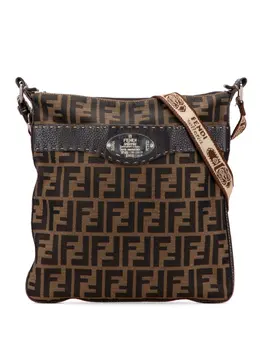Fendi Pre-Owned: Коричневая сумка через плечо 