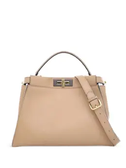 Fendi Pre-Owned: Коричневая сумка 