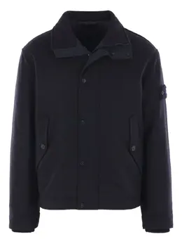 Stone Island: Голубая куртка 