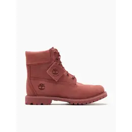 Timberland: Розовые ботинки 